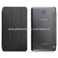 Hot Selling Super Slim 3 Bars Stand Hard Cases for Samsung Galaxy Tab 4 7.0, Magnet Flap Closure